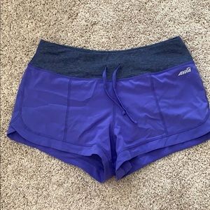 Purple shorts